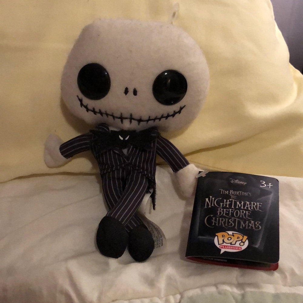 Jack Skellington POP! Plushie Cross Legged